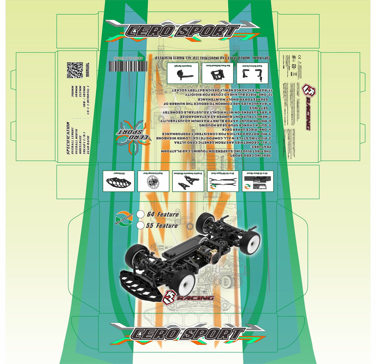 KIT-CERO SPORT Combo set