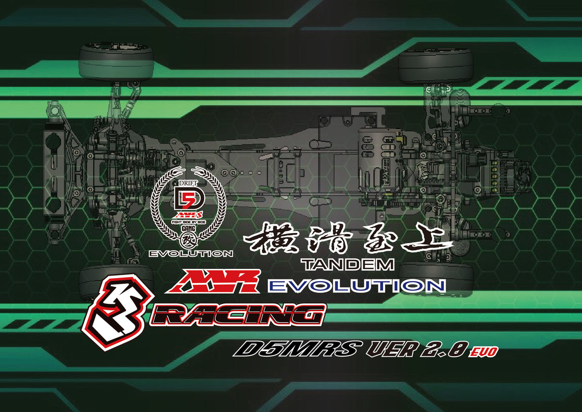 KIT-SAKURA D5MR/V2 3RACING Sakura D5 MR (Midship) 2.0 – 3Racingshop