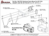 SAK-F90 Aluminum Servo Mount For KIT-FF20