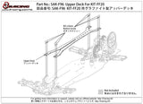 SAK-F96 Graphite Upper Deck For KIT-FF20