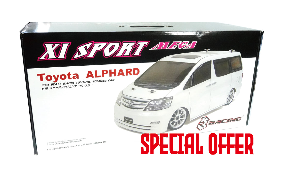 KIT-ALPXS 3RACING Sakura XI Sport 1/10 Touring & Alphard MK1 