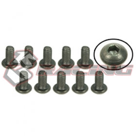 Titanium Button Head Hex Socket - Machine (10 Pcs)