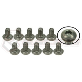 Titanium Button Head Hex Socket - Machine (10 Pcs)