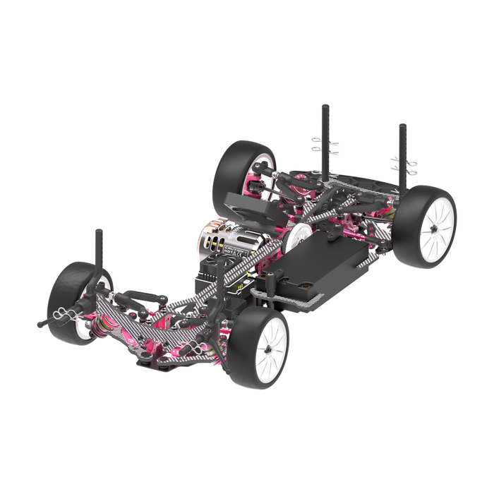 [Limited Pre-Order] KIT-ZERO CERO FWD Zero Cero Fwd Touring Car with FREE SAK-Z150 Progressive Spring Set and BUNDLE Offer for SAK-ZF102 C-FRP Chassis / SAK-ZF102A Aluminium Chassis