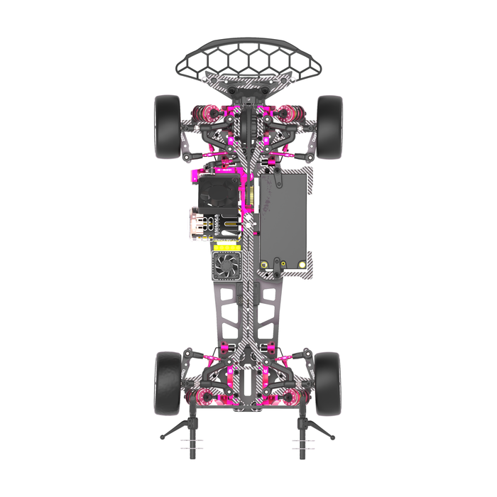 [Limited Pre-Order] KIT-ZERO CERO FWD Zero Cero Fwd Touring Car with FREE SAK-Z150 Progressive Spring Set and BUNDLE Offer for SAK-ZF102 C-FRP Chassis / SAK-ZF102A Aluminium Chassis