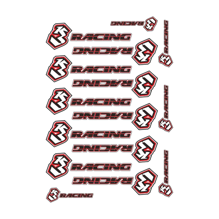 3RAD-SK13 3RACING Crystal Decal