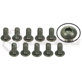 Titanium Button Head Hex Socket - Machine (10 Pcs)