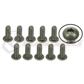 Titanium Button Head Hex Socket - Machine (10 Pcs)