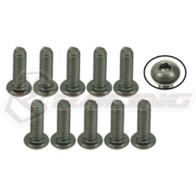 Titanium Button Head Hex Socket - Machine (10 Pcs)