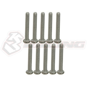 Titanium Button Head Hex Socket - Machine (10 Pcs)