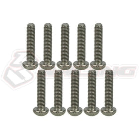 Titanium Button Head Hex Socket - Machine (10 Pcs)