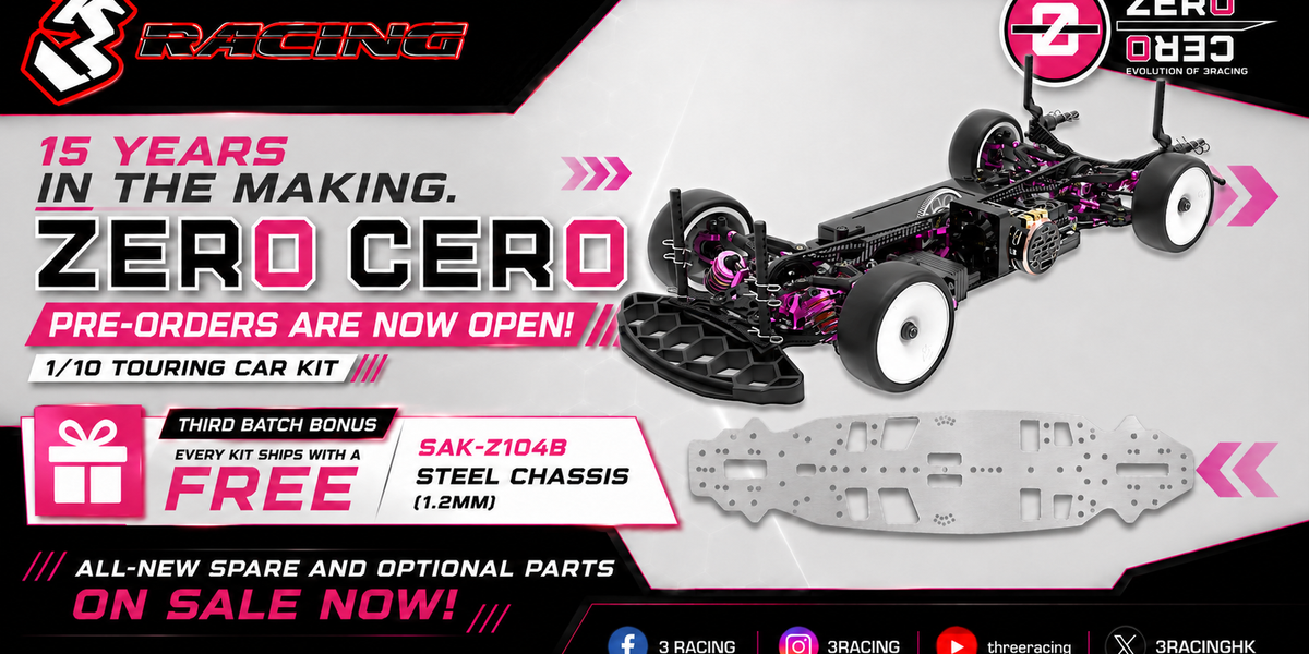Limited Pre-Order] KIT-ZERO CERO Zero Cero Touring Car with FREE