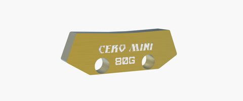 SAK-CM117 Weight Distribution 80G For 3RACING Cero FWD MINI