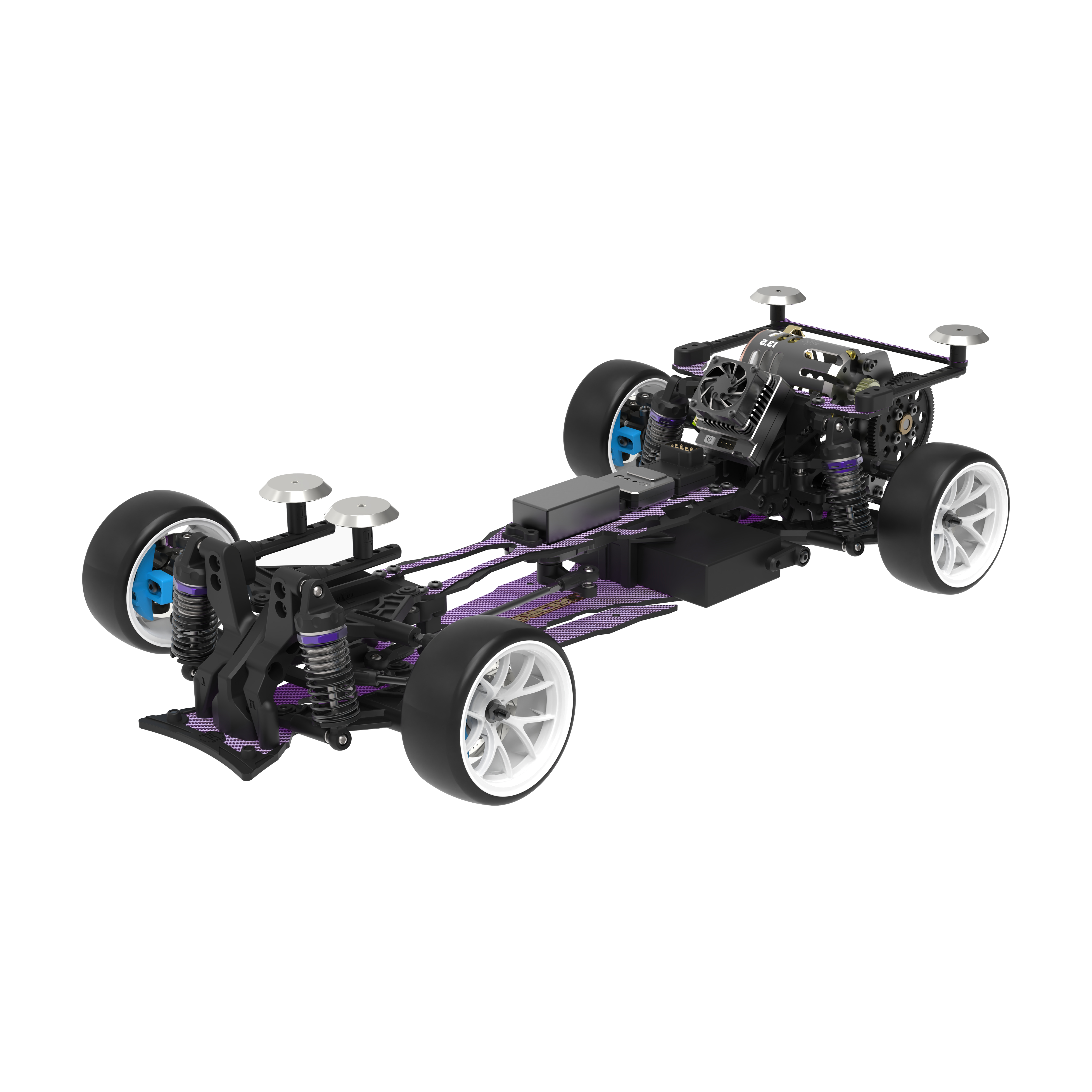 KIT-SAKURA D6GA 3RACING Sakura D6 Sport Carbon Graphite Version KIT-SAKURA D6GA 3RACING Sakura D6 Sport Carbon Graphite Version