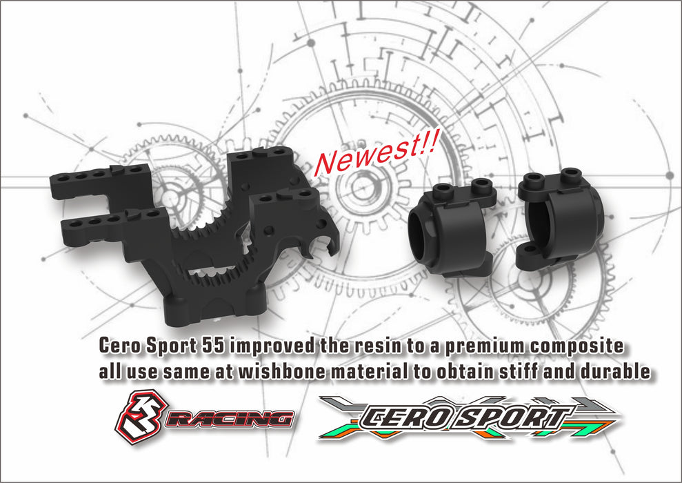 KIT-CERO SPORT 55 3RACING Cero Ultra Sport 55 Structure