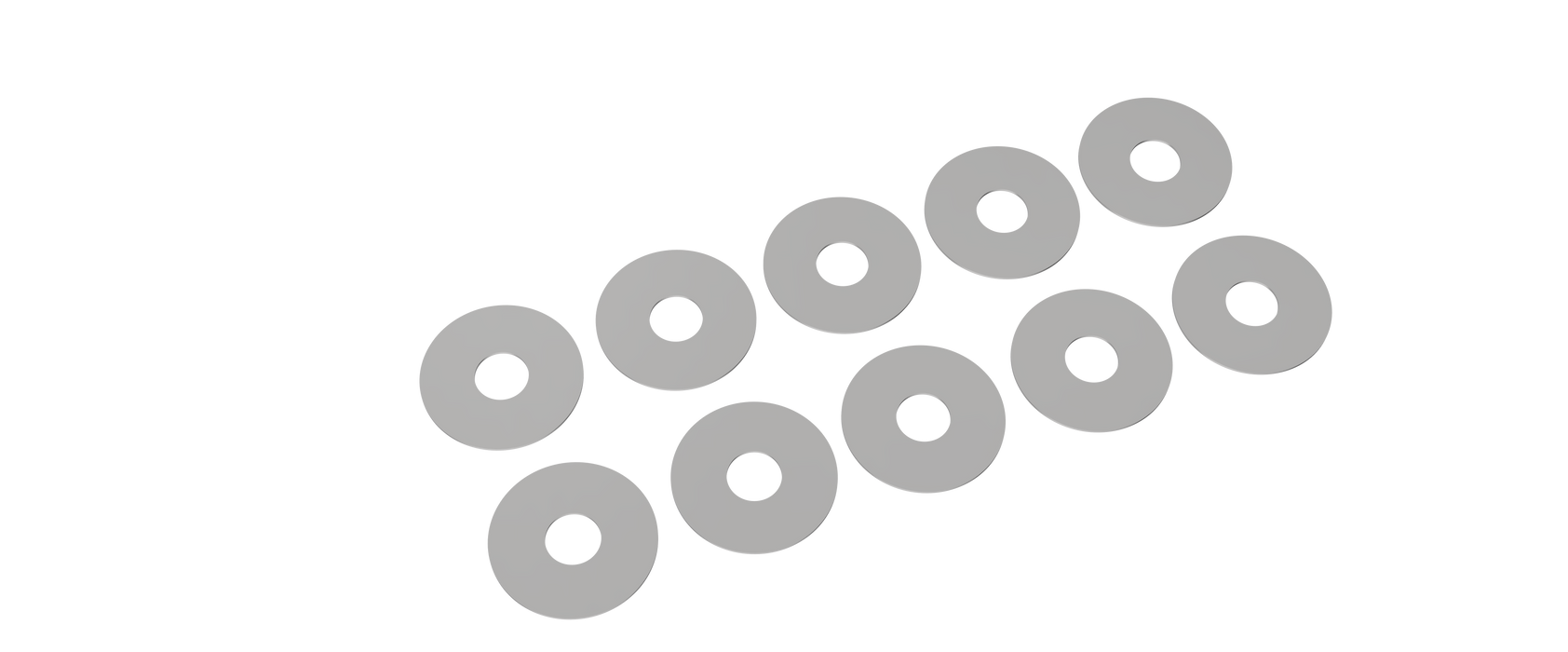 SAK-65I	M5 x 15.4 x 0.3 Spacer (10 Pcs) For #SAK-65
