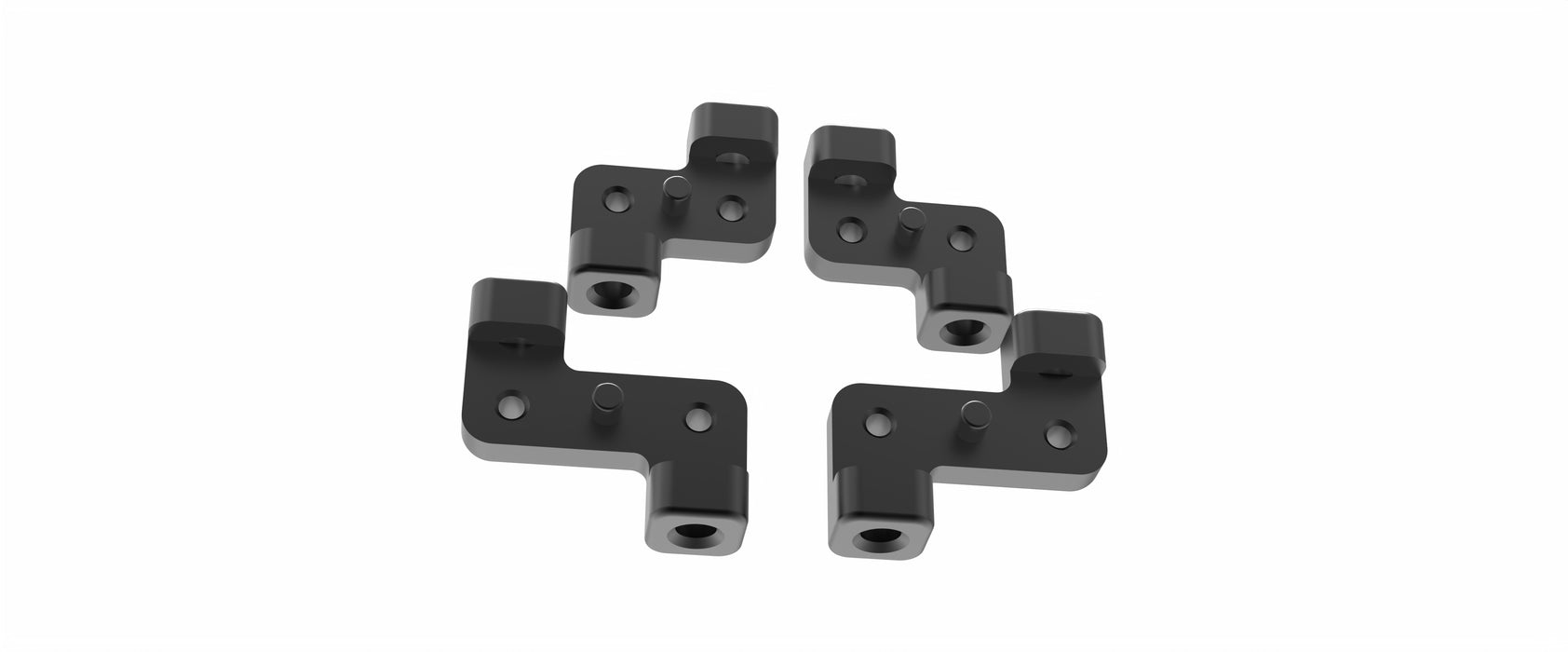 SAK-C107A Front Lower Damper Ball Mount For 3RACING Cero Ver.2