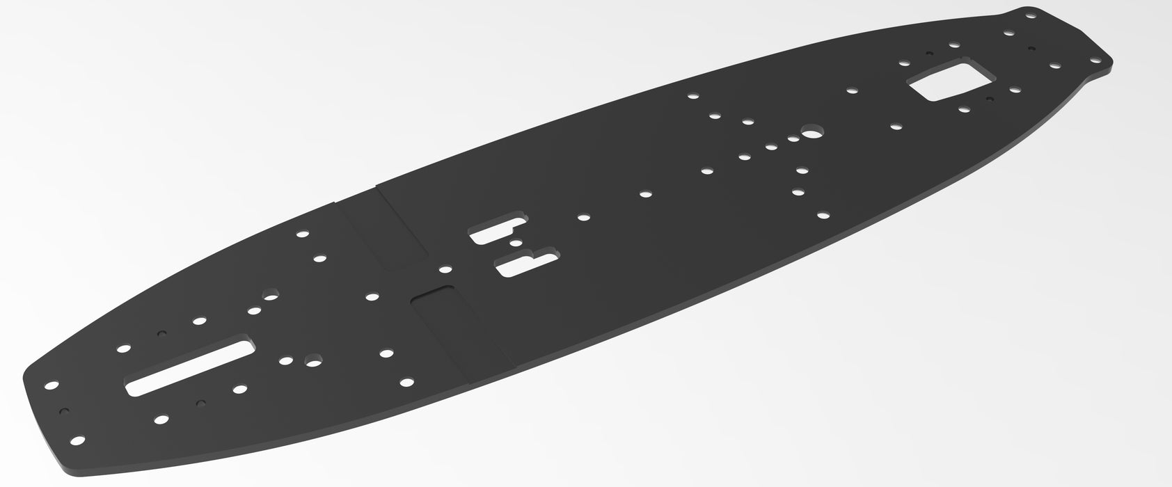 SAK-CM103 Fiber Glass Main Chassis 210mm for M Chassis Cero