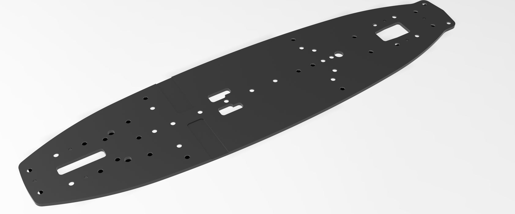 SAK-CM103A Fiber Glass Main Chassis 225mm for M Chassis Cero