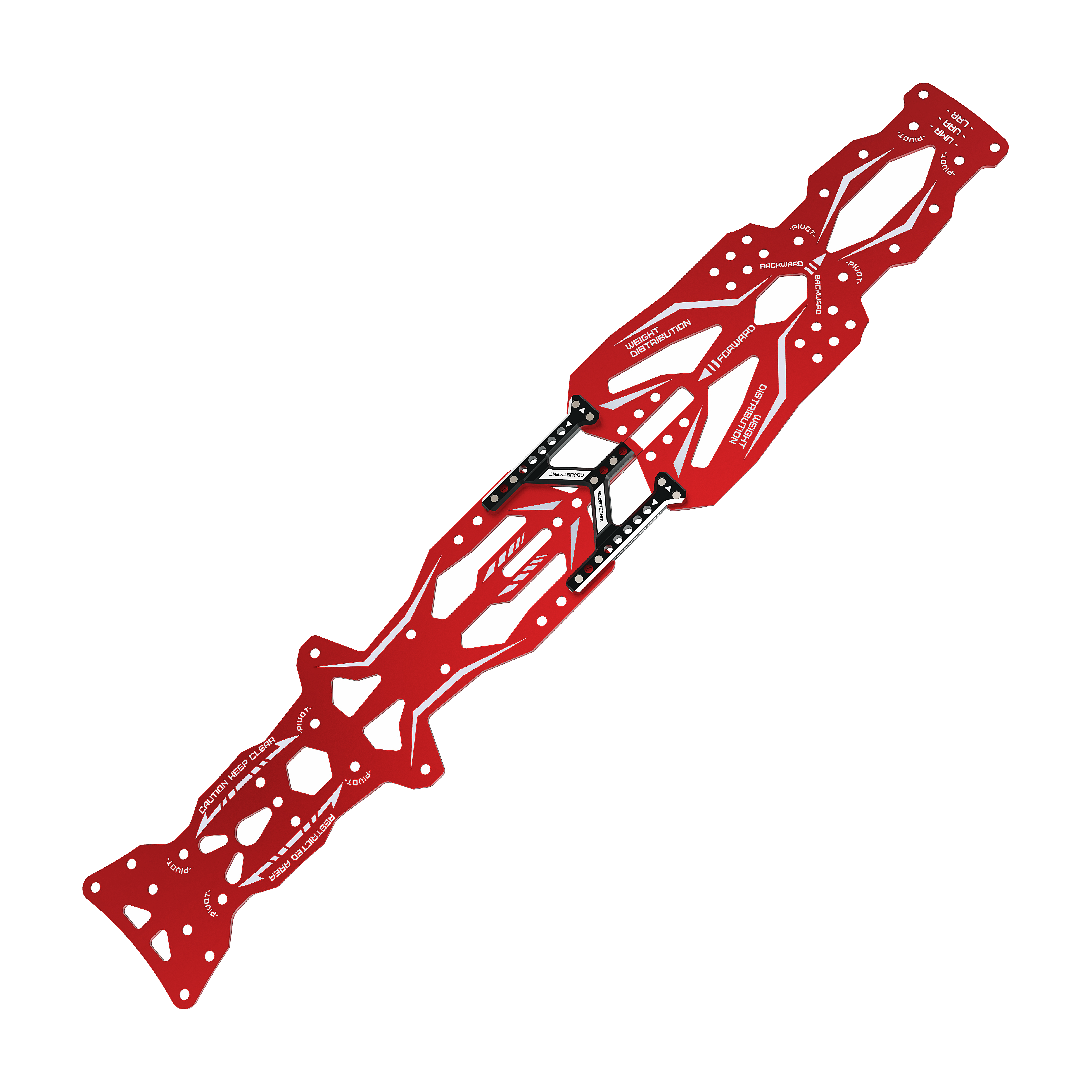 SAK-D6801 Aluminium Chassis for Auper D6 — 3Racing Shop