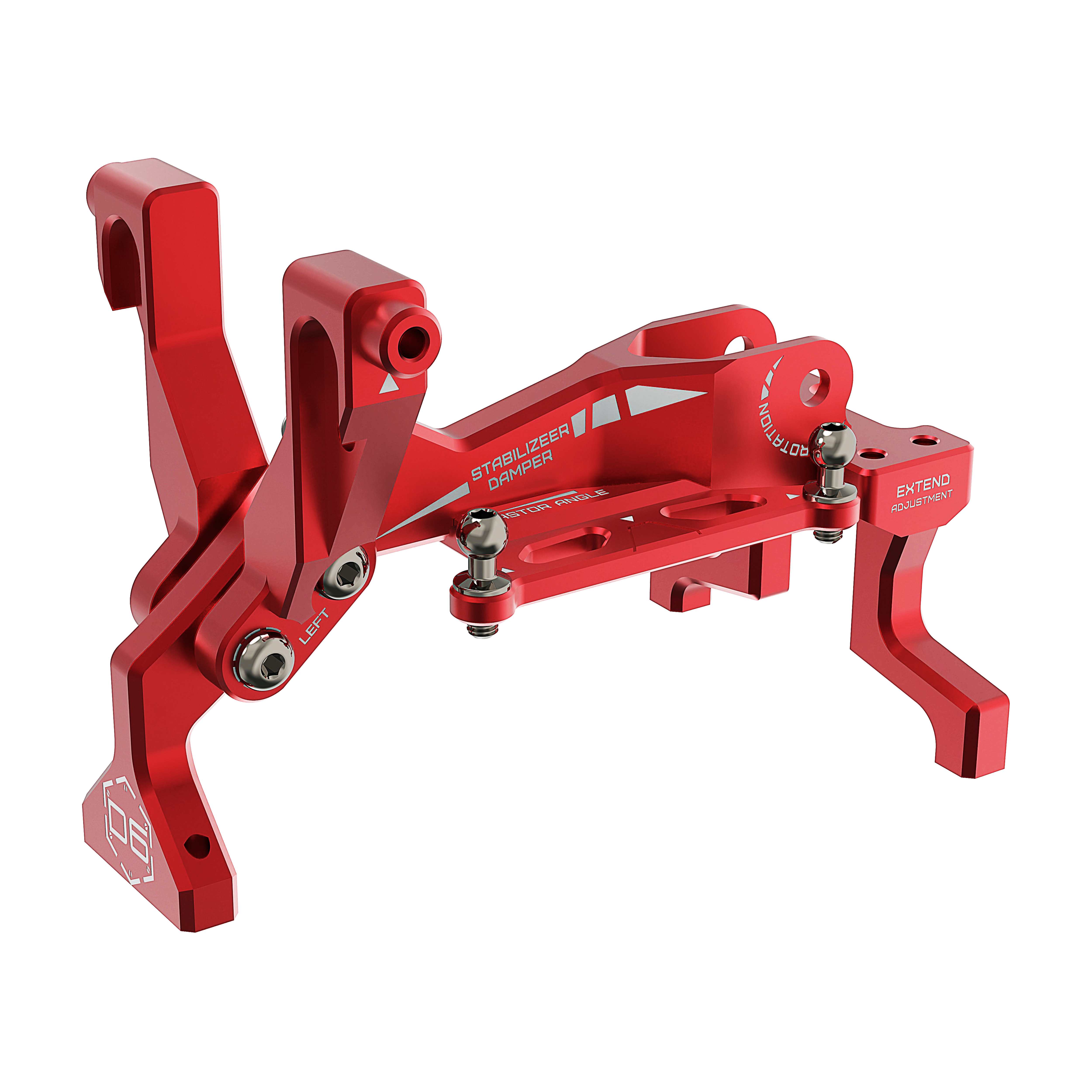 SAK-D6806 Aluminum Front Bulkhead for Auper D6 — 3Racing Shop