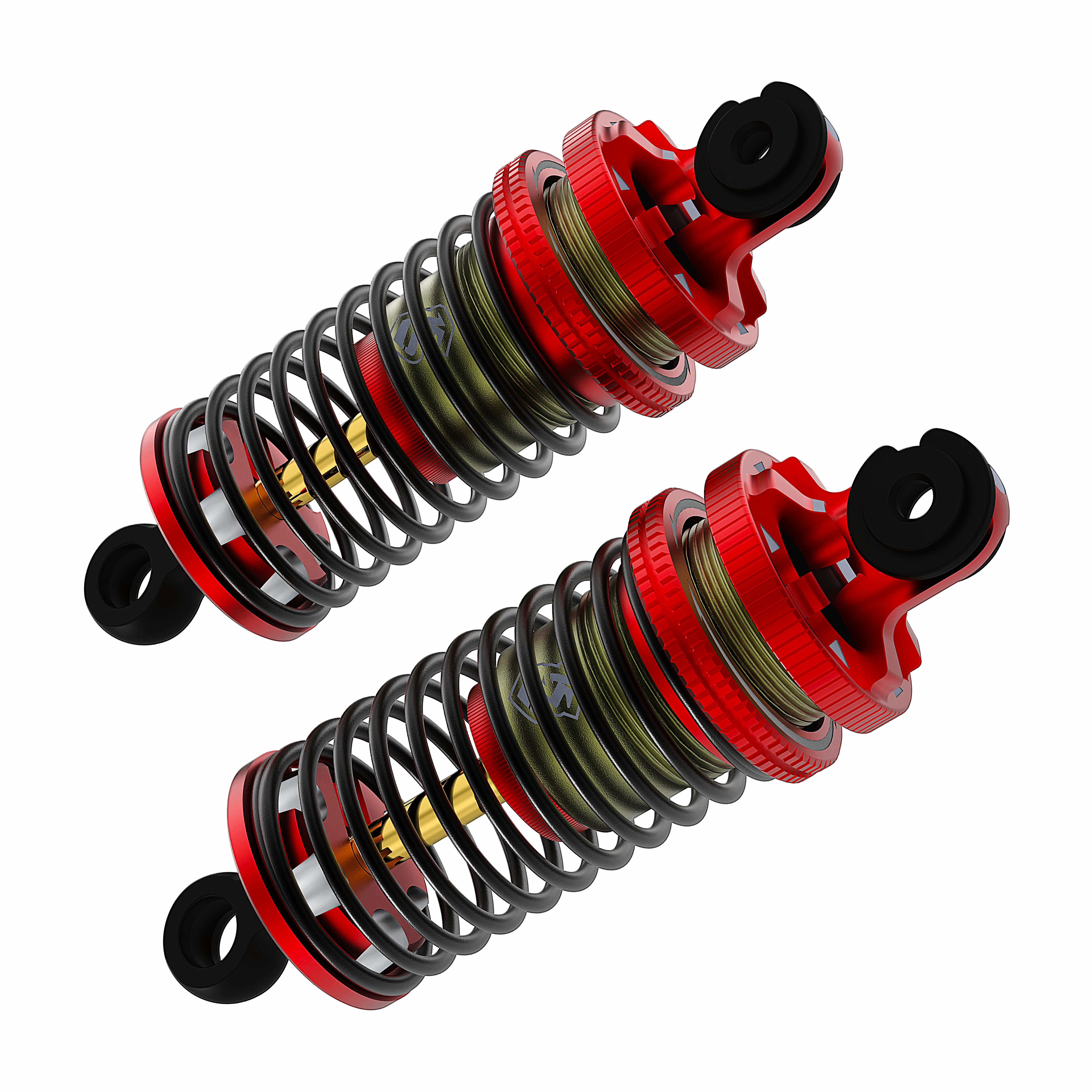 SAK-D6818 Aluminum Rear Big Bore Absorber for Auper D6 — 3Racing Shop