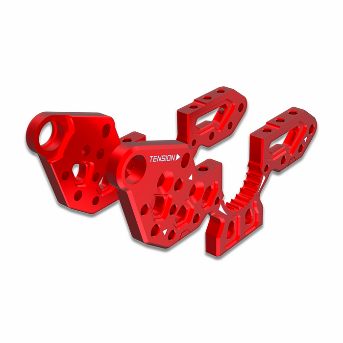 SAK-D6825A Aluminum Rear Bulkhead for Auper D6 Gear
