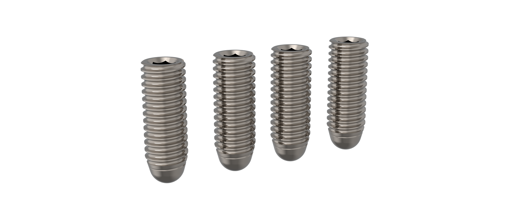 SAK-Z109 Titanium M3 x 7 Round Head Down Stop Set Screw For Zero Cero