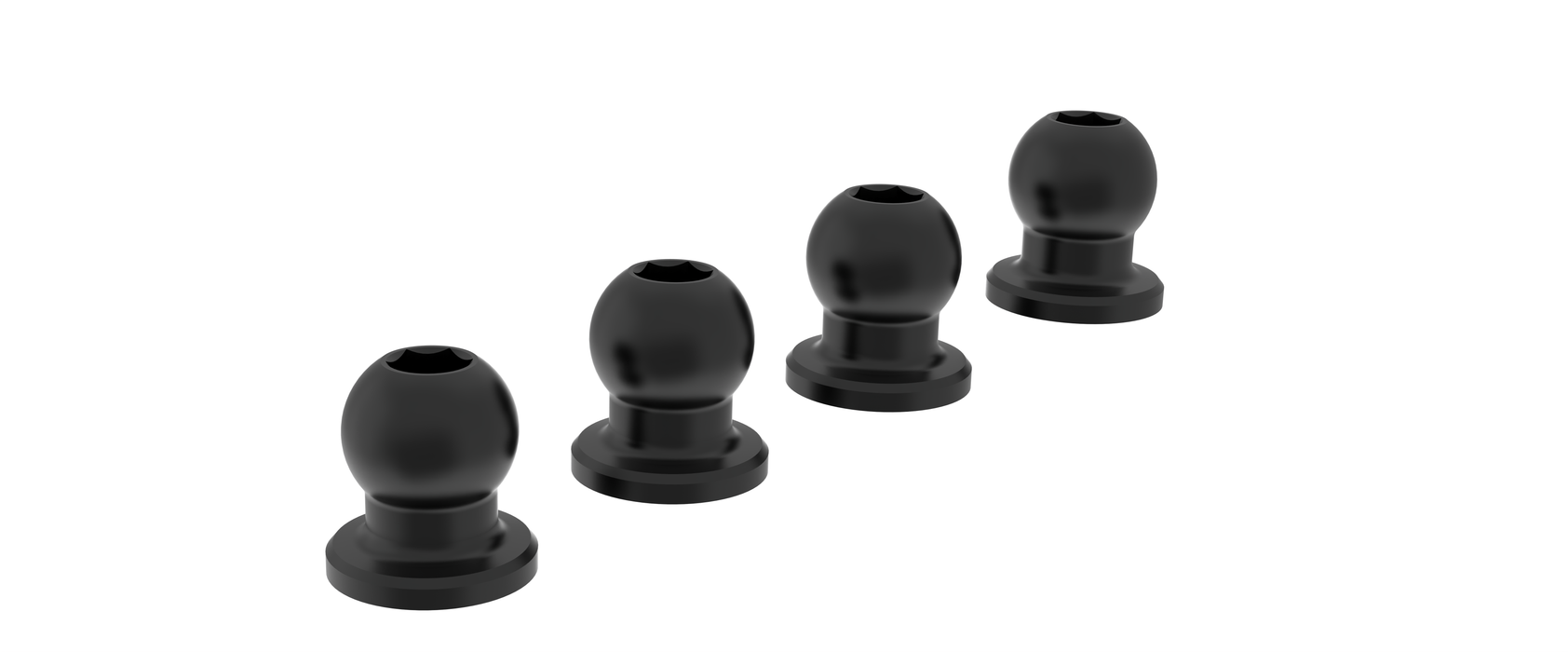SAK-Z110 M4.8 x L=4 Slot Ball Stud For Zero Cero (Compatible to Cero Ultra & Sport)