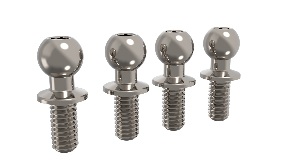 SAK-Z116 Titanium Ball stud M4.8 x 4.5 L=6 (Compatible to Cero Ultra & Sport)