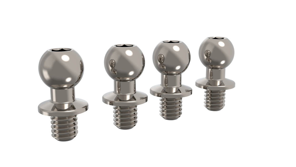 SAK-Z116A Titanium Ball stud M4.8 x 4.5 L=3.5 (Compatible to Cero Ultra & Sport)