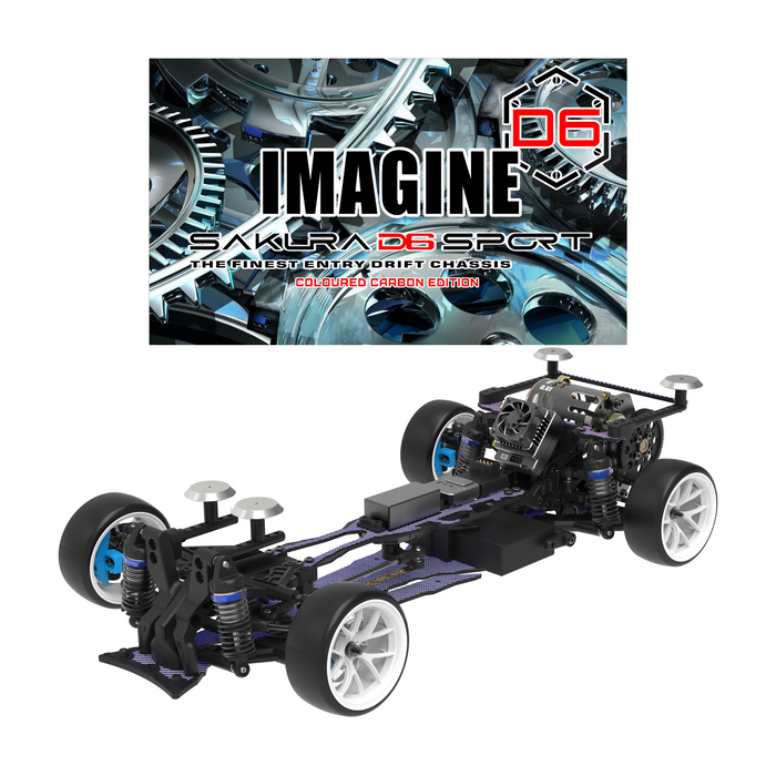 Limited Pre Order KIT SAKURA D6GA 3RACING Sakura D6 Sport Carbon Gra 3Racingshop