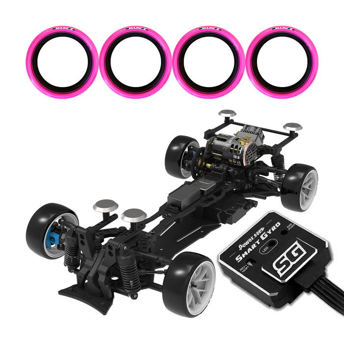 [Limited Pre-Order] KIT-SAKURA D6S 3RACING Sakura D6 Sport Fibre Glass Version with a FREE set of DS Racing 1/10 Drift Tire Competition Series II RWD-F Zero Mark II (4pcs)