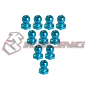 3RAC-BS48H5 4.8MM Hex Ball Stud L=5 (10 pcs)