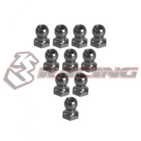 3RAC-BS48H5 4.8MM Hex Ball Stud L=5 (10 pcs)