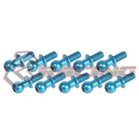 Aluminium 4.8MM Ball Stud L=10 (10 pcs)