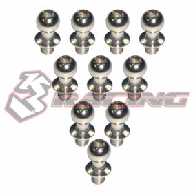 3RAC-BS4803S Steel 4.8mm Ball Stud L=3 (10 pcs)