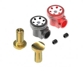 BAT-LP05 Metal Banana Plug For Li-PO Battery 90degree