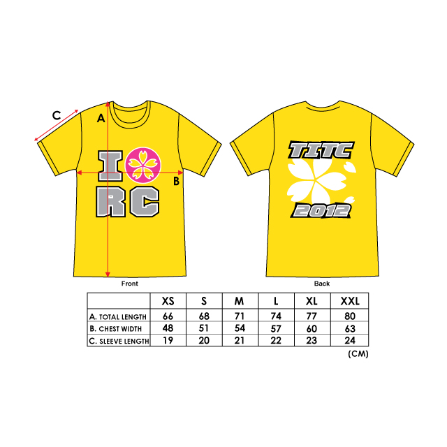 3RAD-TS08 3Racing Sakura T-Shirt TITC 2012 Limited Edition