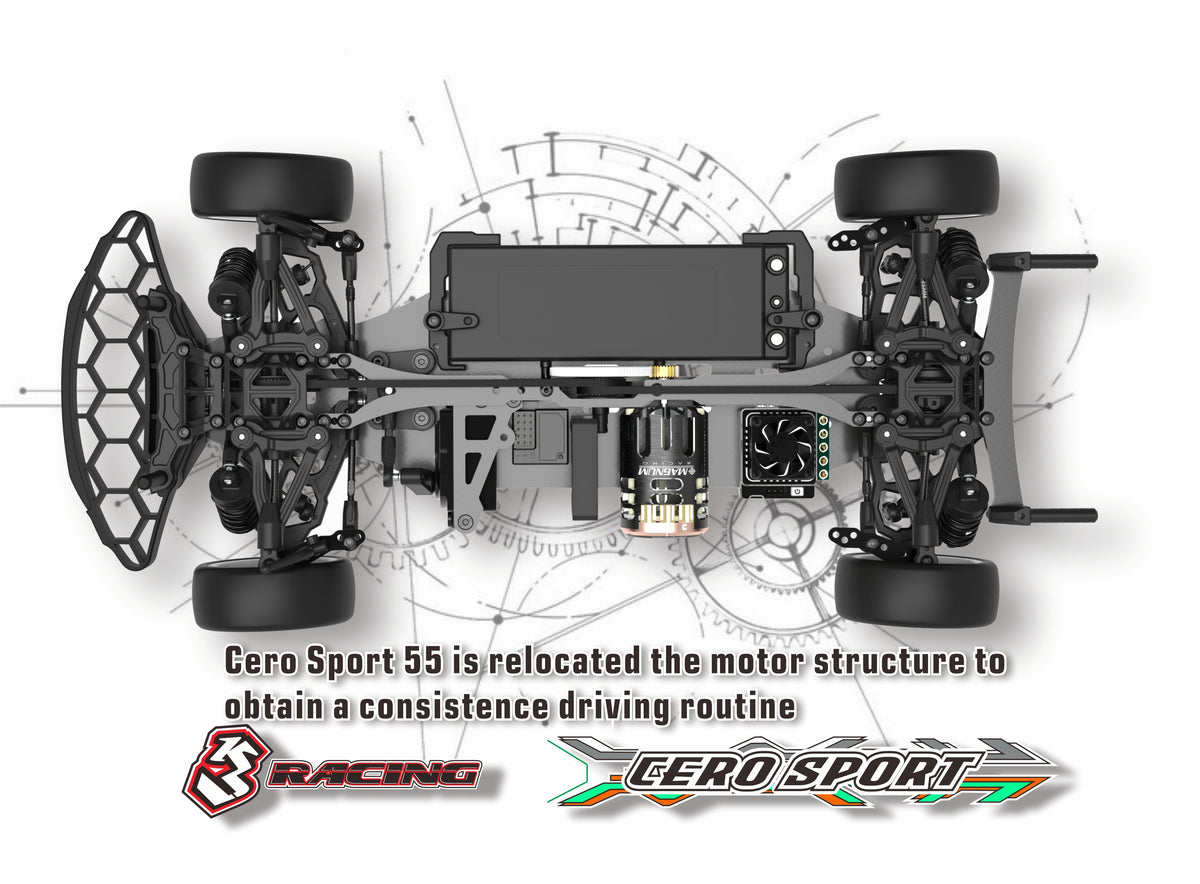 KIT-CERO SPORT 55 Structure Combo set — 3Racingshop