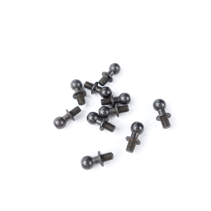 3RAC-BS4804S Steel 4.8mm Ball Stud L=4 (10 pcs)