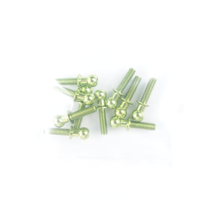 Aluminium 4.8MM Ball Stud L=10 (10 pcs)