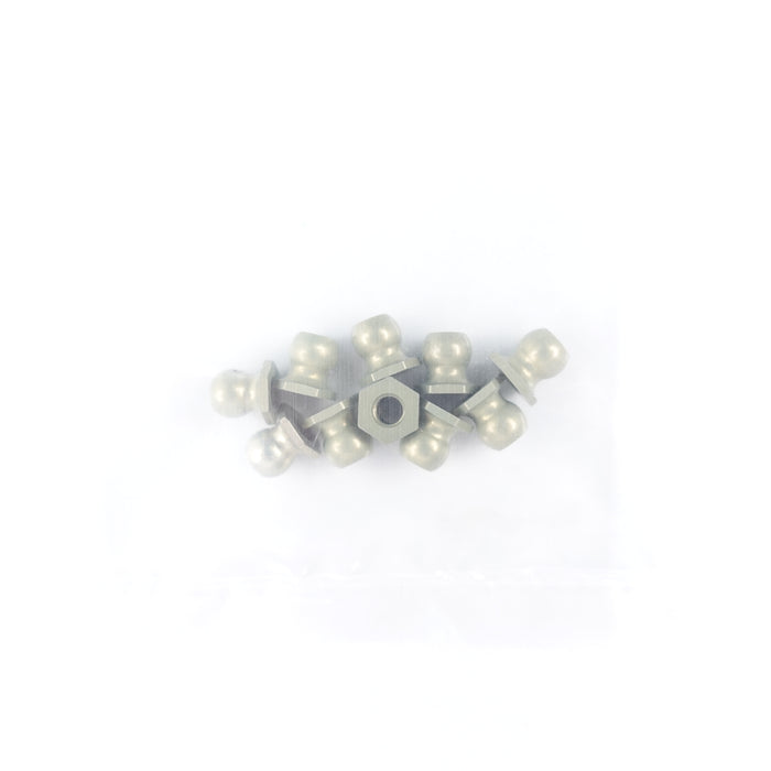 3RAC-BS48H4/TE 7075 4.8MM Hex Ball Stud L=4 (10 pcs) - Teflon Coated