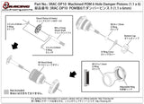 3RAC-DP10 Machined POM 6 Hole Damper Pistons (1.1 x 6)