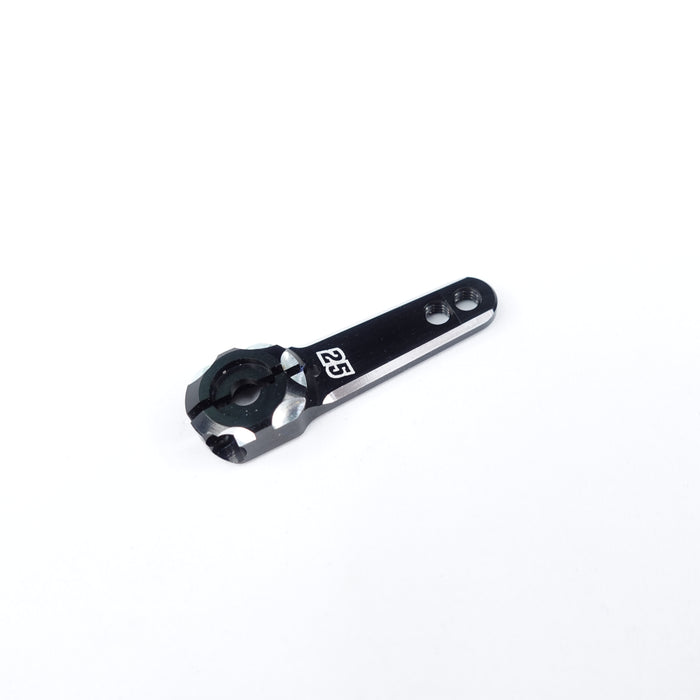 3RAC-H2525/BK Futaba Single Arm 3.0mm V2(servo gear hole to ball end hole length:25mm)- Black