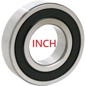 Double Rubber Seals Bearing ( Inch  size )