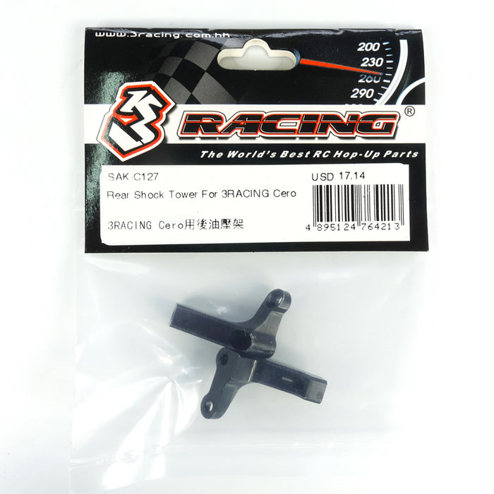 SAK-C127 Rear Shock Tower For 3RACING Cero