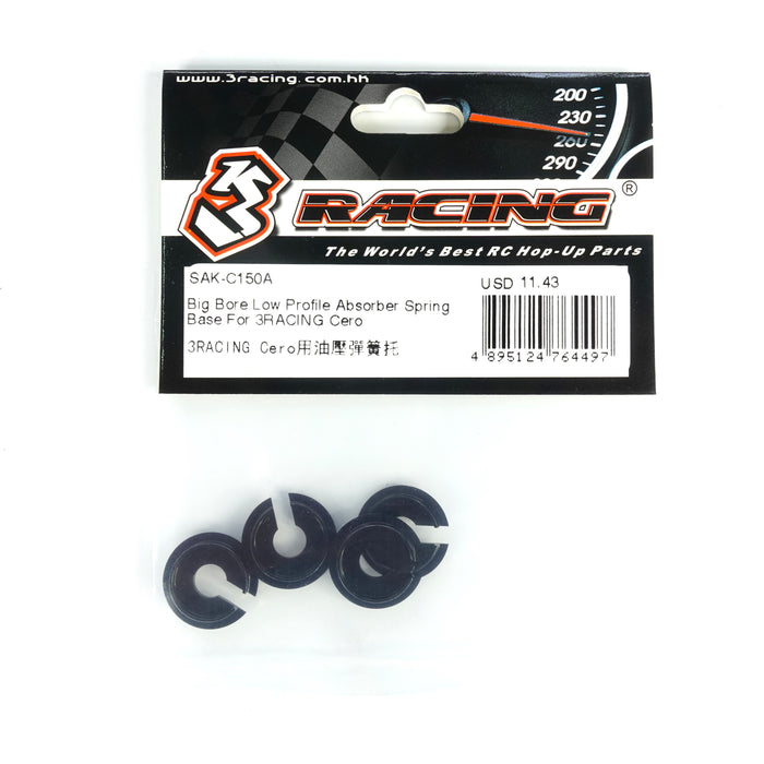 SAK-C150A Big Bore Low Profile Absorber Spring Base For 3RACING Cero