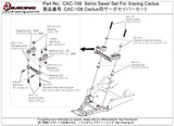 CAC-108	Servo Saver Set For 3racing Cactus