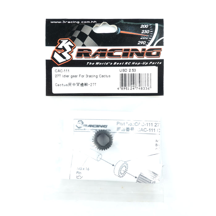 CAC-111	27T Idler gear For 3racing Cactus